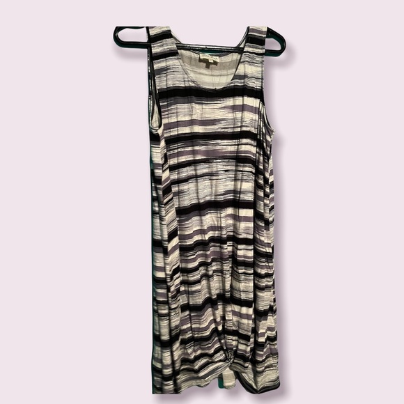 🛑Striped MIDI Dress🛑 - Picture 1 of 4